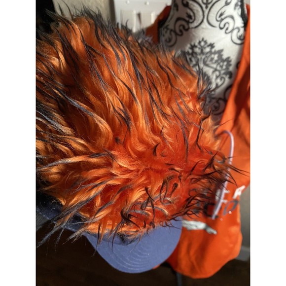 Denver Broncos L Ladies Top Large Rhinestone Plus Funny Hat Visor Jersey Shirt - Picture 7 of 14